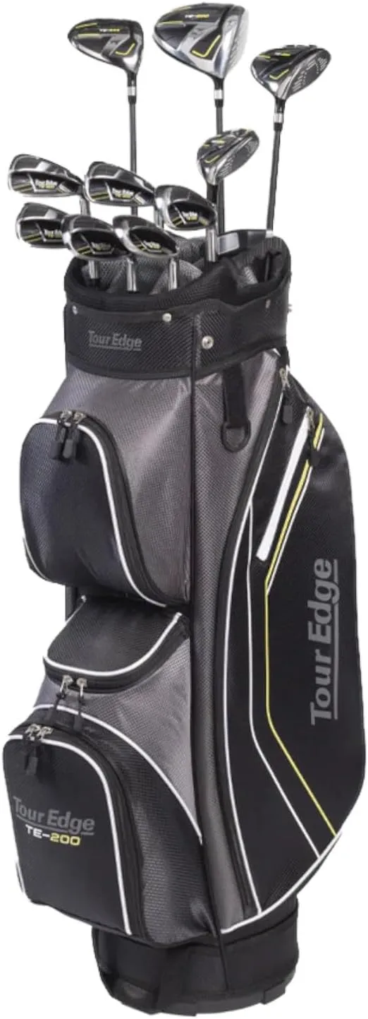 Tour Edge Golf LH TE-200 Complete Set with Bag (Left Handed)