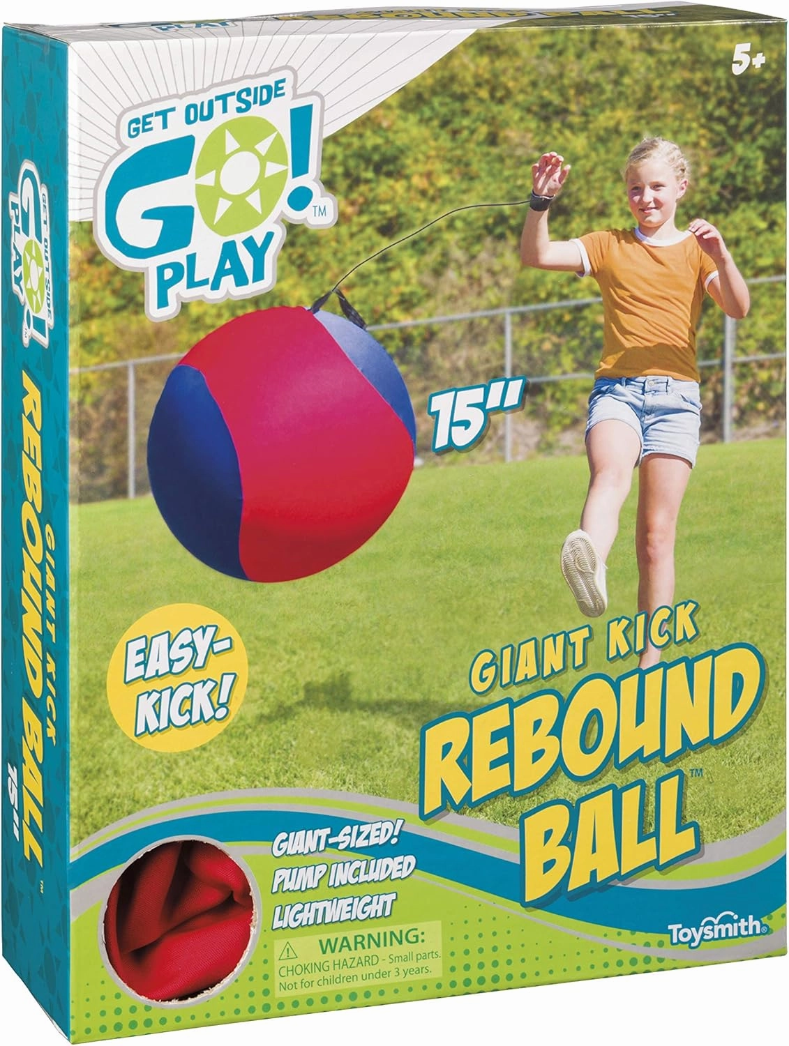 Toysmith Get Outside Go! Outdoor Toys in Multiple Styles and Colors. Encourage Active Play and Exploration. Recommended for Ages 5 