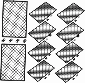 Toyvian 30pcs Car Garage Assembly Panel for Sturdy Drift Race Road Parking Panel Flexible Layout Maintenance
