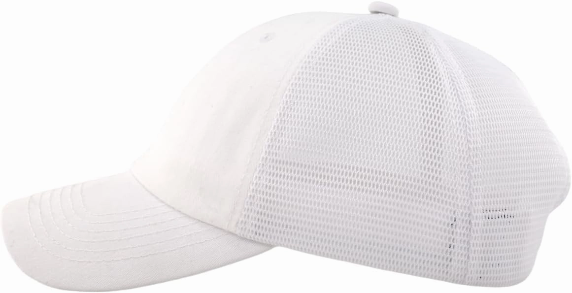 TSSGBL M, L, XL, XXL Snapback Trucker Hats Baseball Caps Adjustable Blank Mesh Back Ball Caps for Men Women
