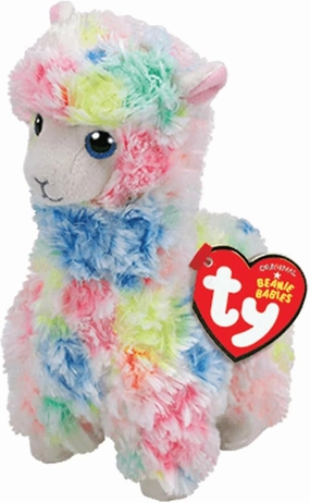 Ty Beanie Babies LOLA - Multicolor Llama reg