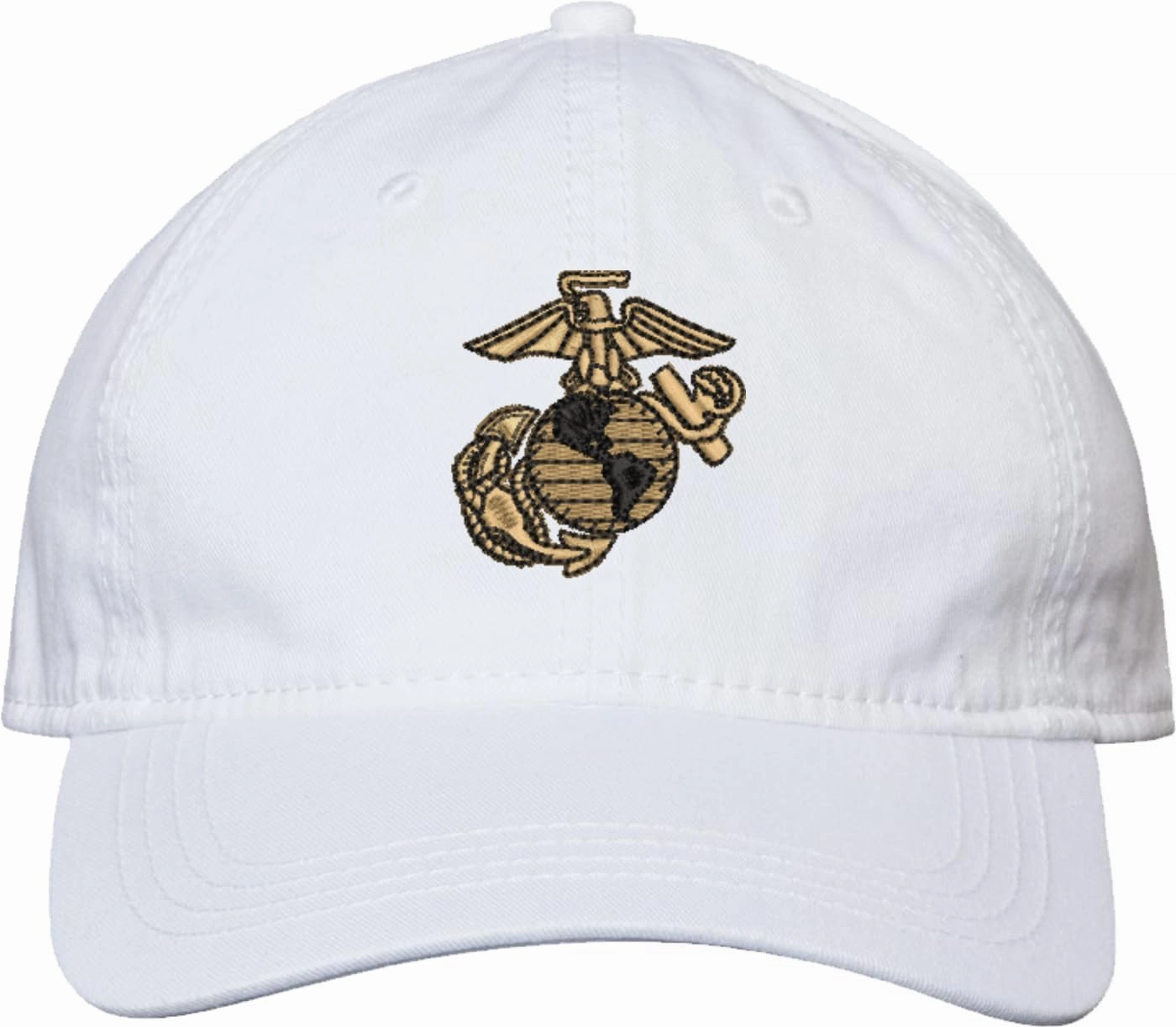U.S. Marine Corps Eagle, Globe, and Anchor (EGA) Unstructured Dad Cap