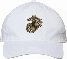 U.S. Marine Corps Eagle, Globe, and Anchor (EGA) Unstructured Dad Cap