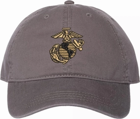 U.S. Marine Corps Eagle, Globe, and Anchor (EGA) Unstructured Dad Cap