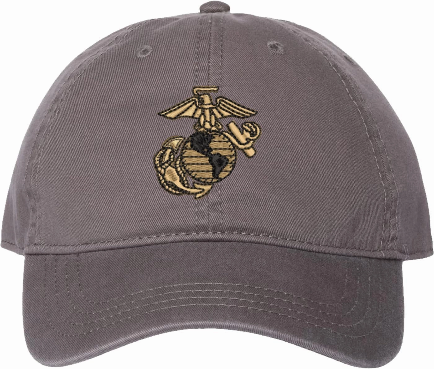 U.S. Marine Corps Eagle, Globe, and Anchor (EGA) Unstructured Dad Cap