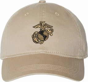 U.S. Marine Corps Eagle, Globe, and Anchor (EGA) Unstructured Dad Cap