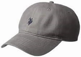 U.S. Polo Assn. Small Polo Pony Logo Baseball Hat, 100% Cotton, Adjustable Cap