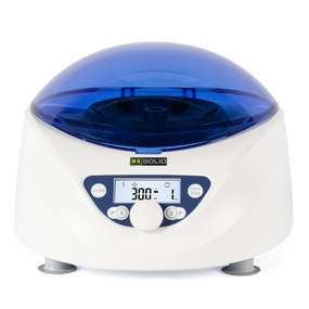 U.S. Solid Benchtop Centrifuge - 6 x 1.5-5mL/7mL/10mL/15mL, 300-5000 RPM, 2600xg RCF Desktop PRP Lab Centrifuge Machine