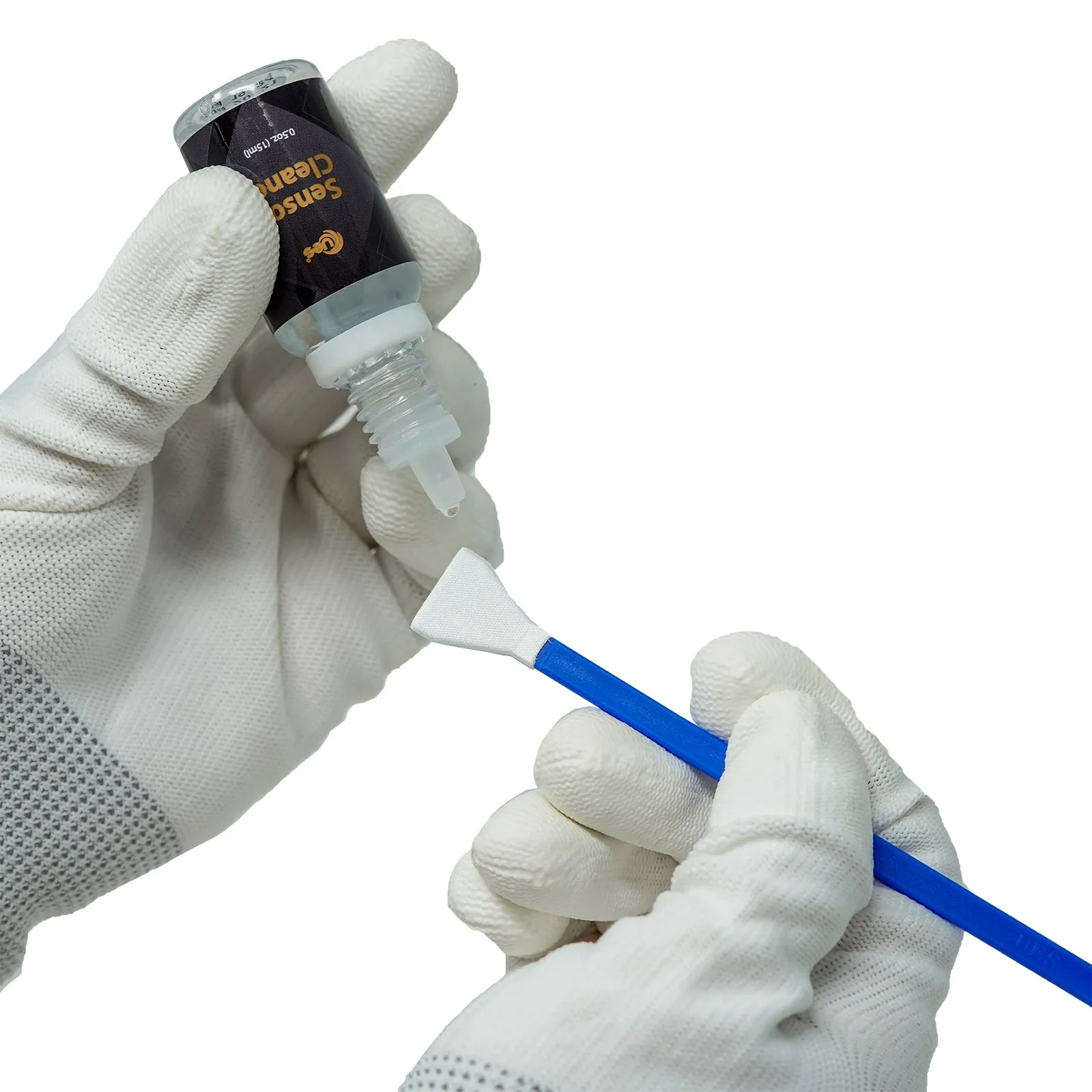 UES DDR-16 APS-C Sensor Cleaning Kit (12pcs 16mm Sensor Cleaning Swabs   15ml Sensor Cleaner)