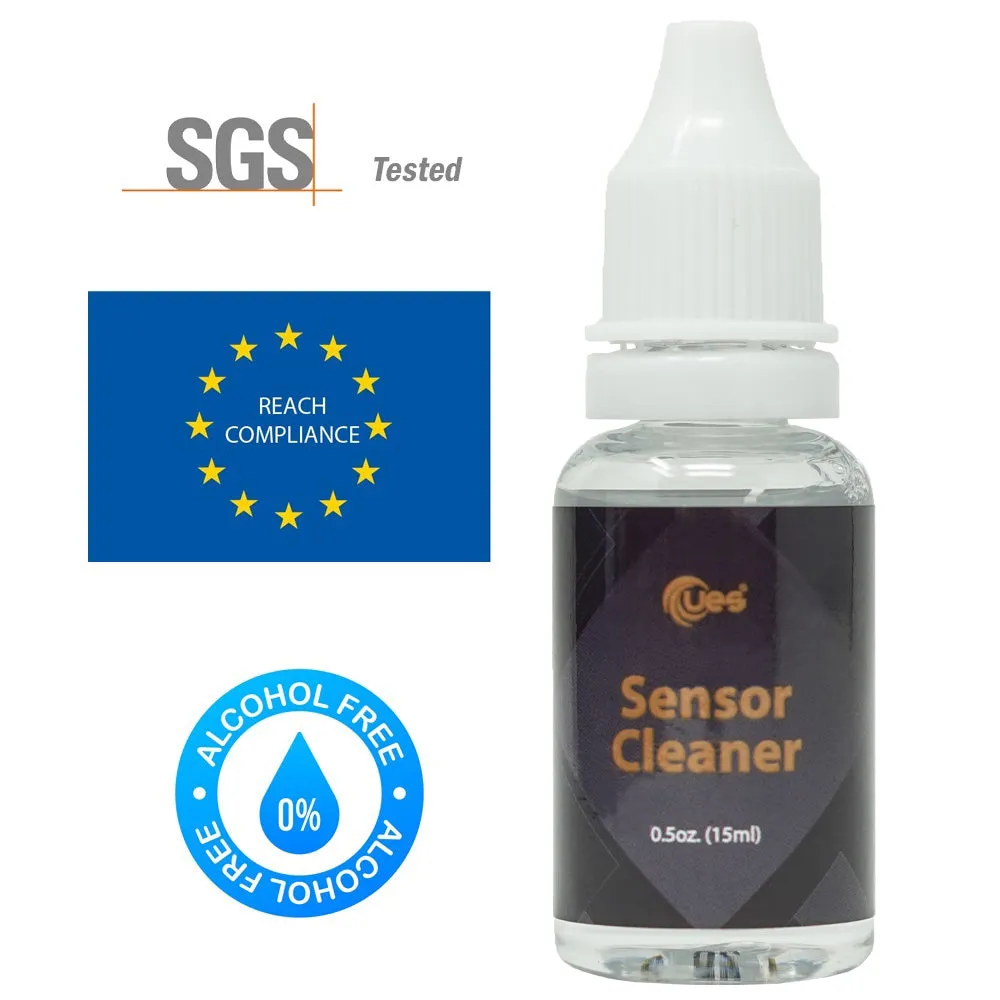 UES DDR-16 APS-C Sensor Cleaning Kit (12pcs 16mm Sensor Cleaning Swabs   15ml Sensor Cleaner)