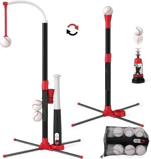 Ultimate 3-in-1 T Ball Set - Adjustable, Auto Pitching, Fun!