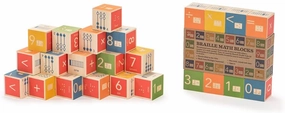 Uncle Goose Braille Math Blocks