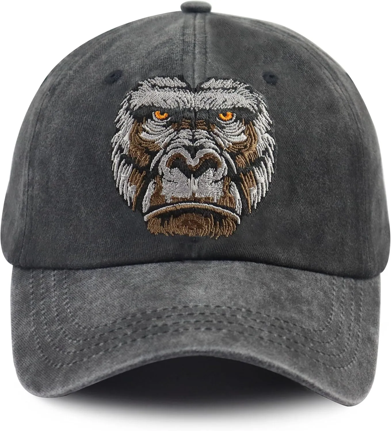 Unisex Animal Hat for Men Women, Adjustable Cotton Embroidered Wild Animals Baseball Cap