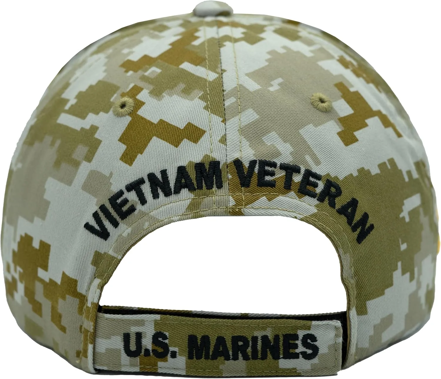 USMC Vietnam Veteran Hat for Men, Officially Licensed US Marine Corps Semper Fi Embroidered Veteran Baseball Cap