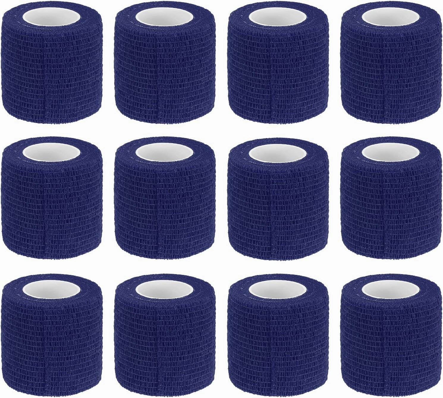 uxcell Adhesive Elastic Tape Elastic Bandage, Sports Elastic Wrap Flexible Stretch Athletic Wrist Tape for Tennis Racquet Grip Sports Knee Ankle