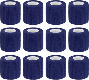 uxcell Adhesive Elastic Tape Elastic Bandage, Sports Elastic Wrap Flexible Stretch Athletic Wrist Tape for Tennis Racquet Grip Sports Knee Ankle