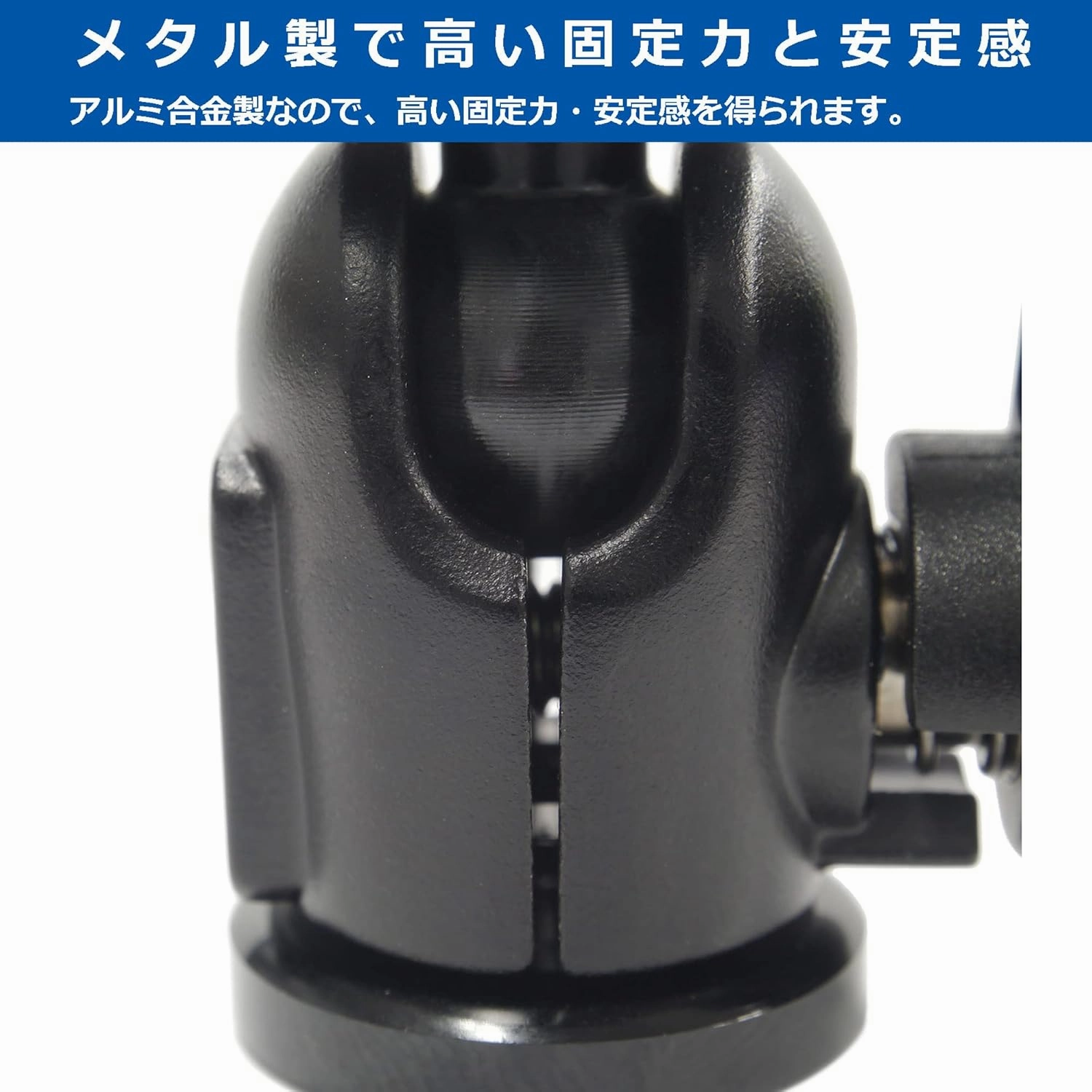 Velbon QHD-21 AZ AMZQHD-21 Small Free Camera Stand, Aluminum Ball Stand, Small, Lightweight