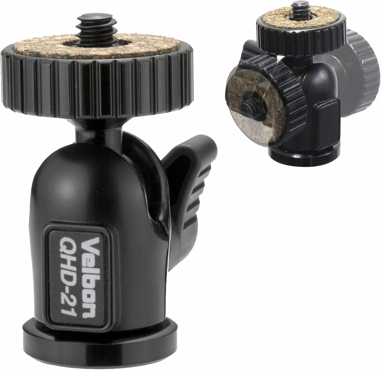 Velbon QHD-21 AZ AMZQHD-21 Small Free Camera Stand, Aluminum Ball Stand, Small, Lightweight