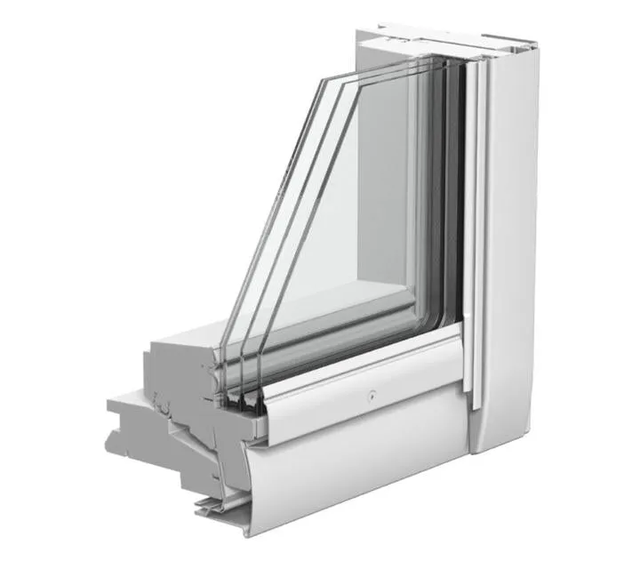 VELUX GGU CK06 0067 Triple Glazed High Energy Efficiency Glazing White Polyurethane Centre-Pivot Roof Window (55 x 118 cm)