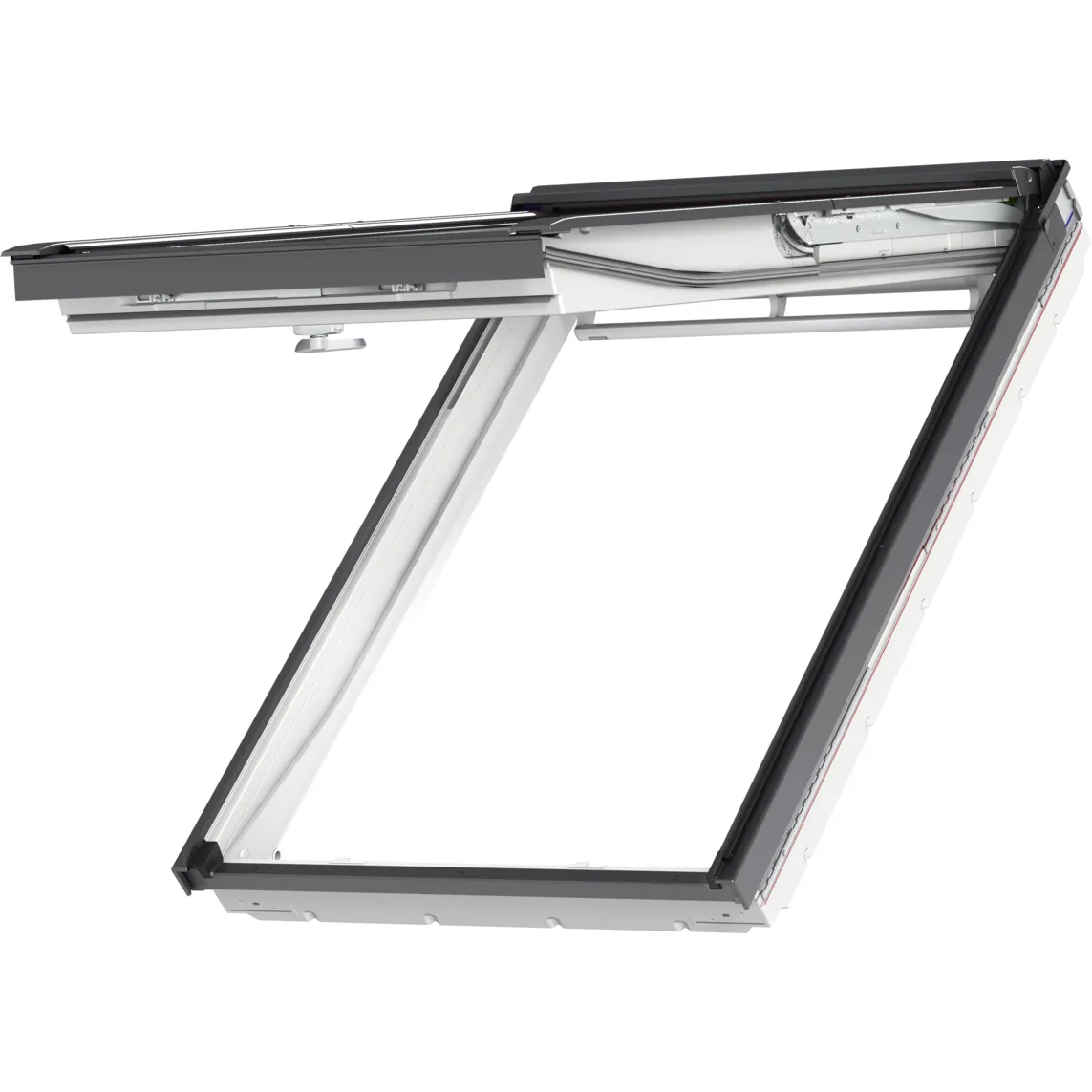 VELUX GPU CK04 0068 Triple Glazed Maintenance Free Polyurethane Top-Hung Roof Window (55 x 98 cm)