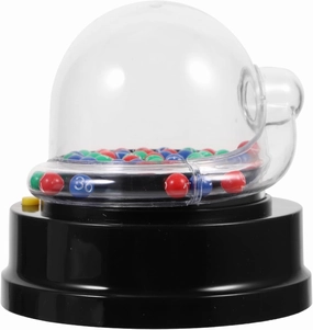 VICASKY 1 Set Portable Ball Machine for Fun Party Games Bingo Balls with Cage for Cafes Karaoke and Gatherings and Lightweight Game Props