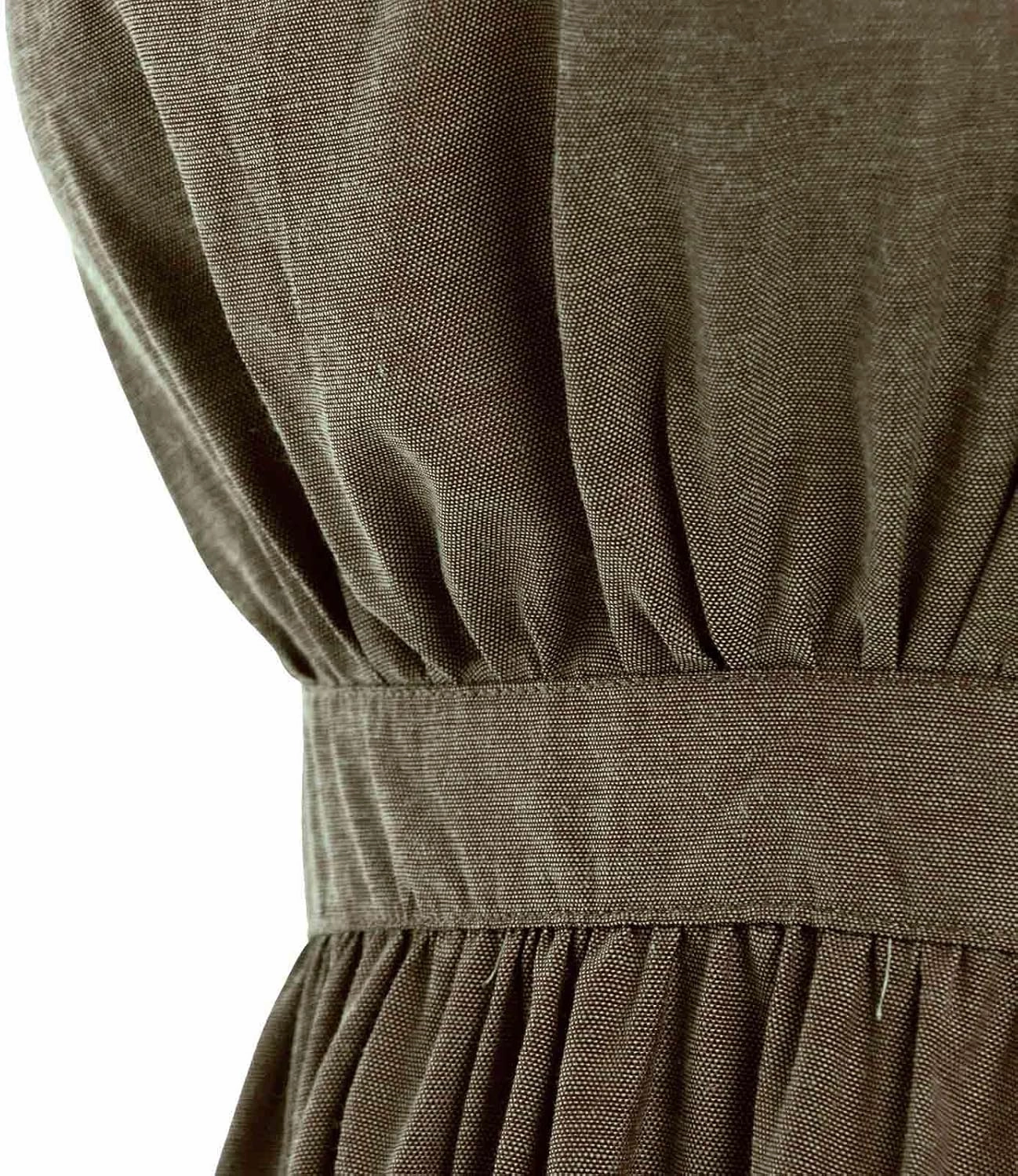 Vintage Ruffle Apron for Women Cross Back Garden Cooking Aprons