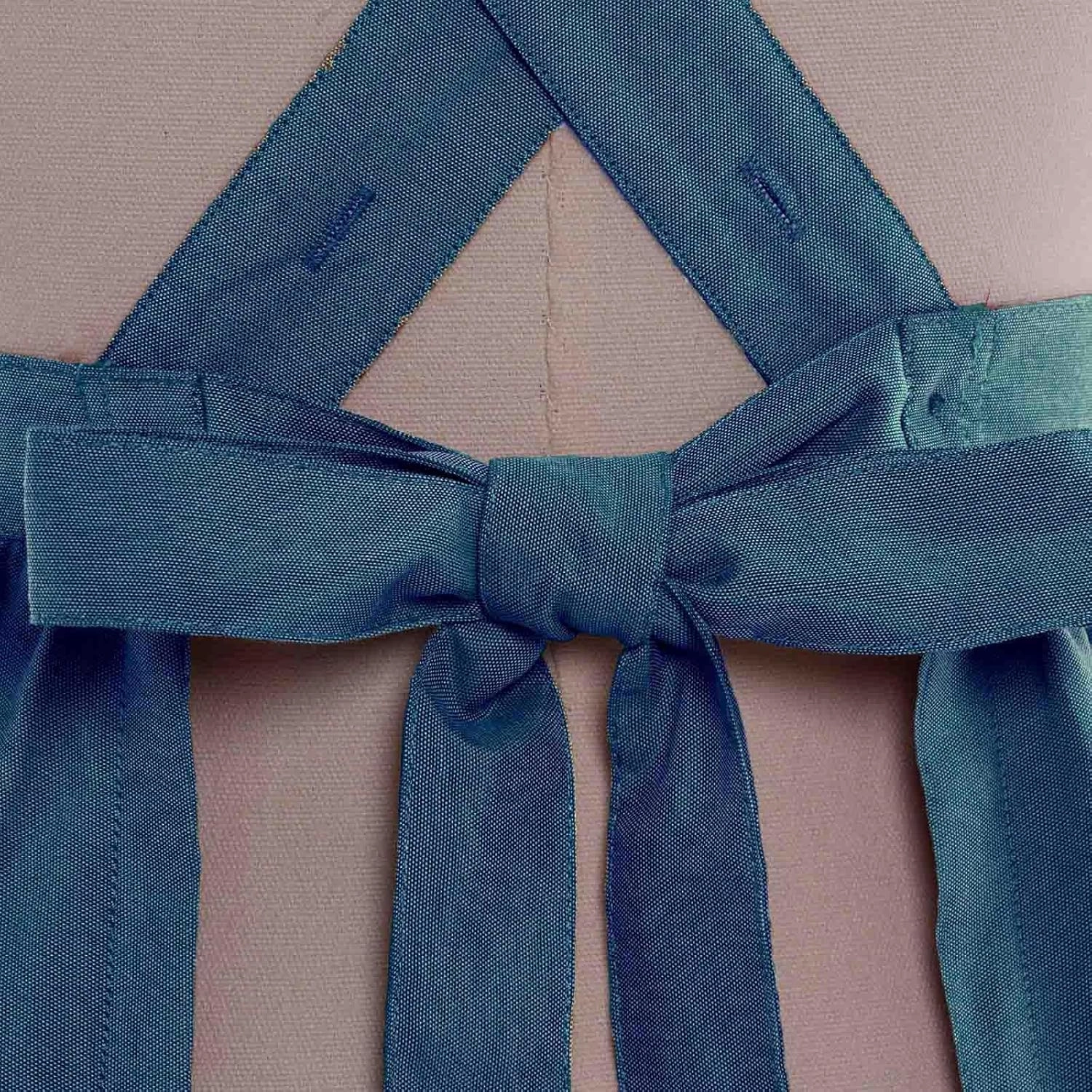 Vintage Ruffle Apron for Women Cross Back Garden Cooking Aprons