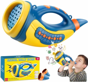 Voice Changer Toy for Kids 5-8 Years Old: Animal Caller Nature Exploration Outdoor Toys, 30 Sound Effects, Light Voices Changing Device for Boys & Girls, Birthday Gift for 3 4 5 6 7 8 Year Old