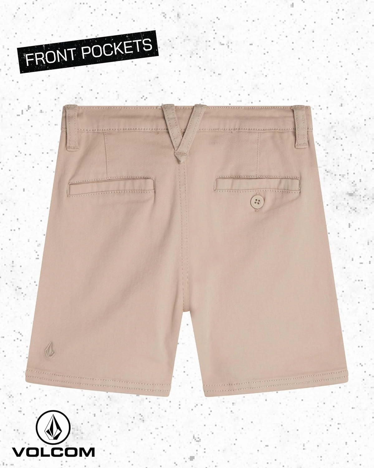 Volcom Toddler Boy Shorts Set - 2 Piece Short Sleeve Button Down Dress Shirts and Twill Shorts - Toddler Boys Summer Outfits
