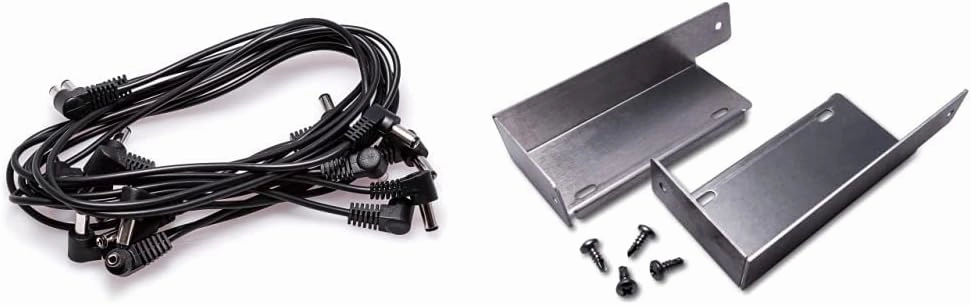 Voodoo Lab Pedal Power DC Cable 8-Pack   Voodoo Lab Brackets for Pedaltrain Boards