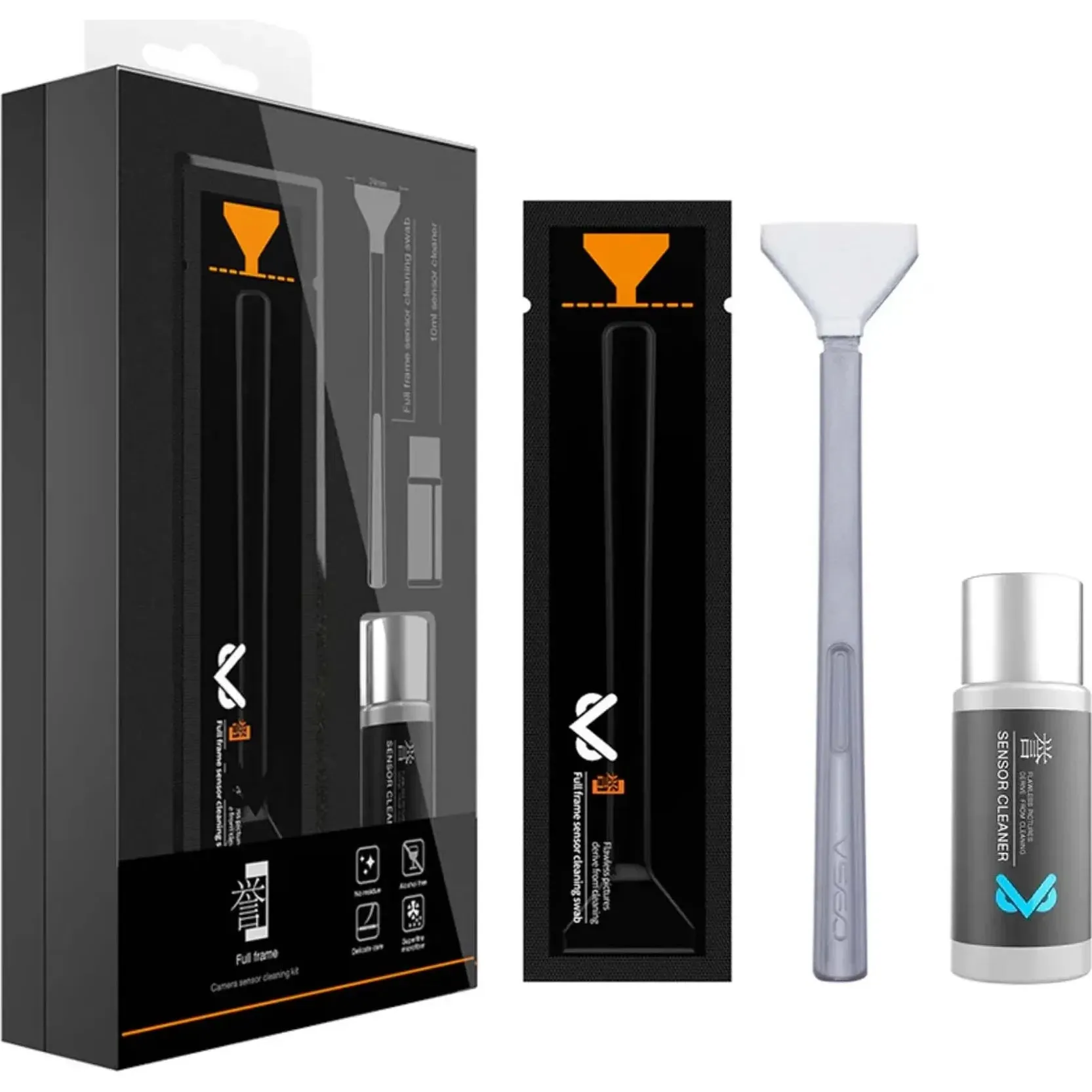 VSGO 13-in-1 Full Frame Camera Sensor Cleaning Kit