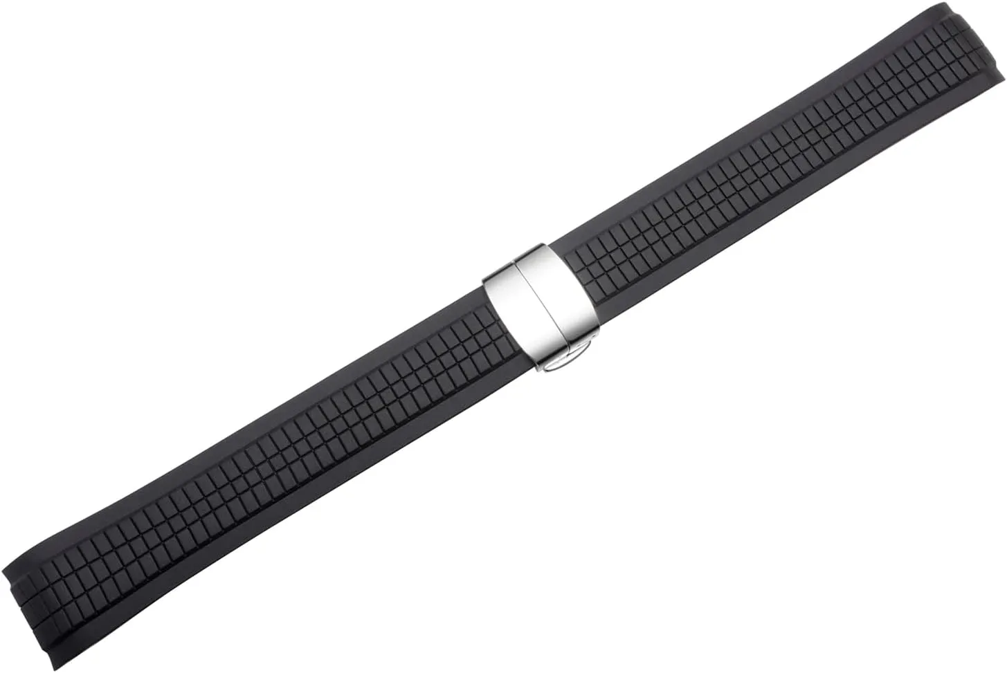 Watch Band Compatible with Patek Philippe Aquanaut PP 5164 5165 5167R 5168 5968 5267, Soft Silicone Rubber Replacement Wrist Strap for Patek Philippe Aquanaut Watch Straps