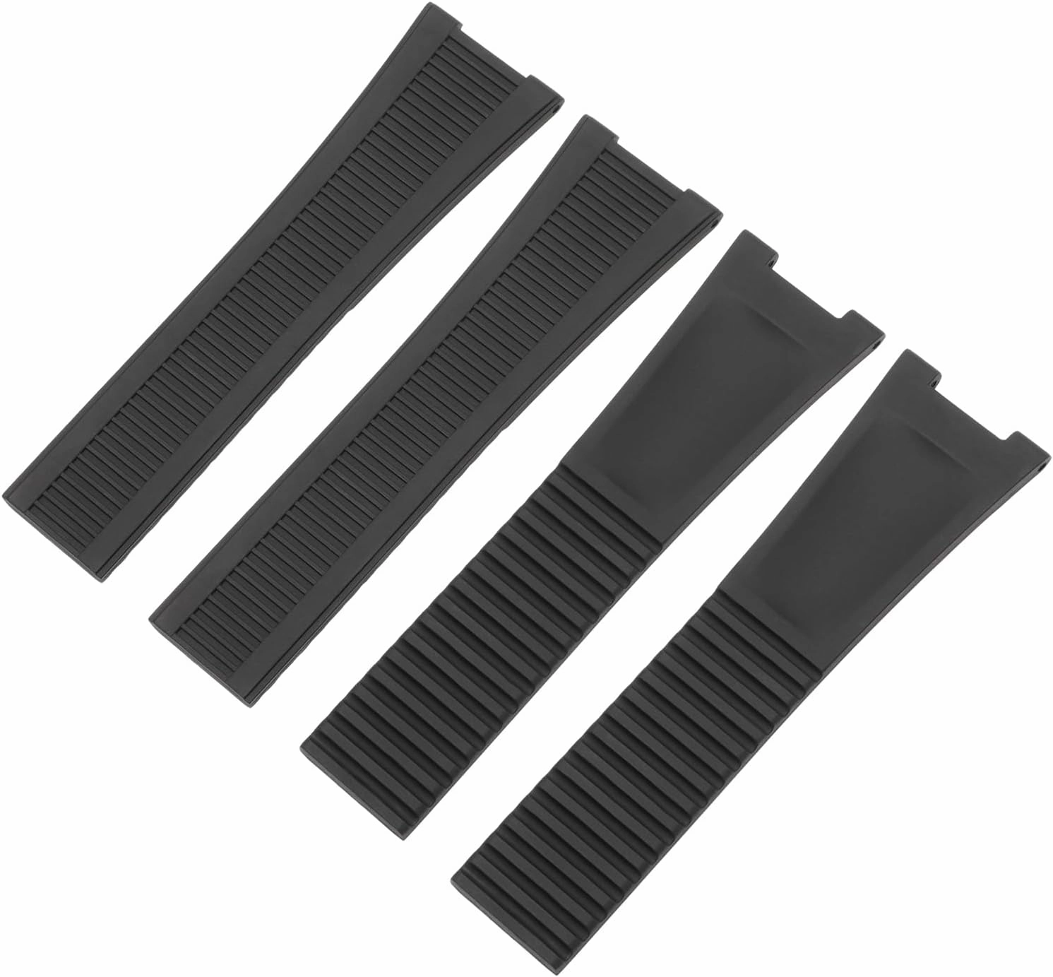 Watch Band Compatible with Patek Philippe Nautilus 5711 5712 5712G 5726 5980, Soft Silicone Rubber Replacement Wrist Strap for Patek Philippe Nautilus Watch Straps