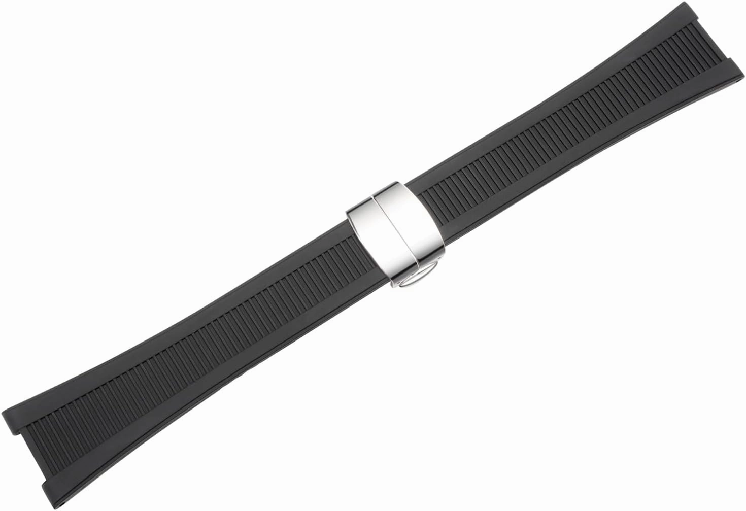 Watch Band Compatible with Patek Philippe Nautilus 5711 5712 5712G 5726 5980, Soft Silicone Rubber Replacement Wrist Strap for Patek Philippe Nautilus Watch Straps