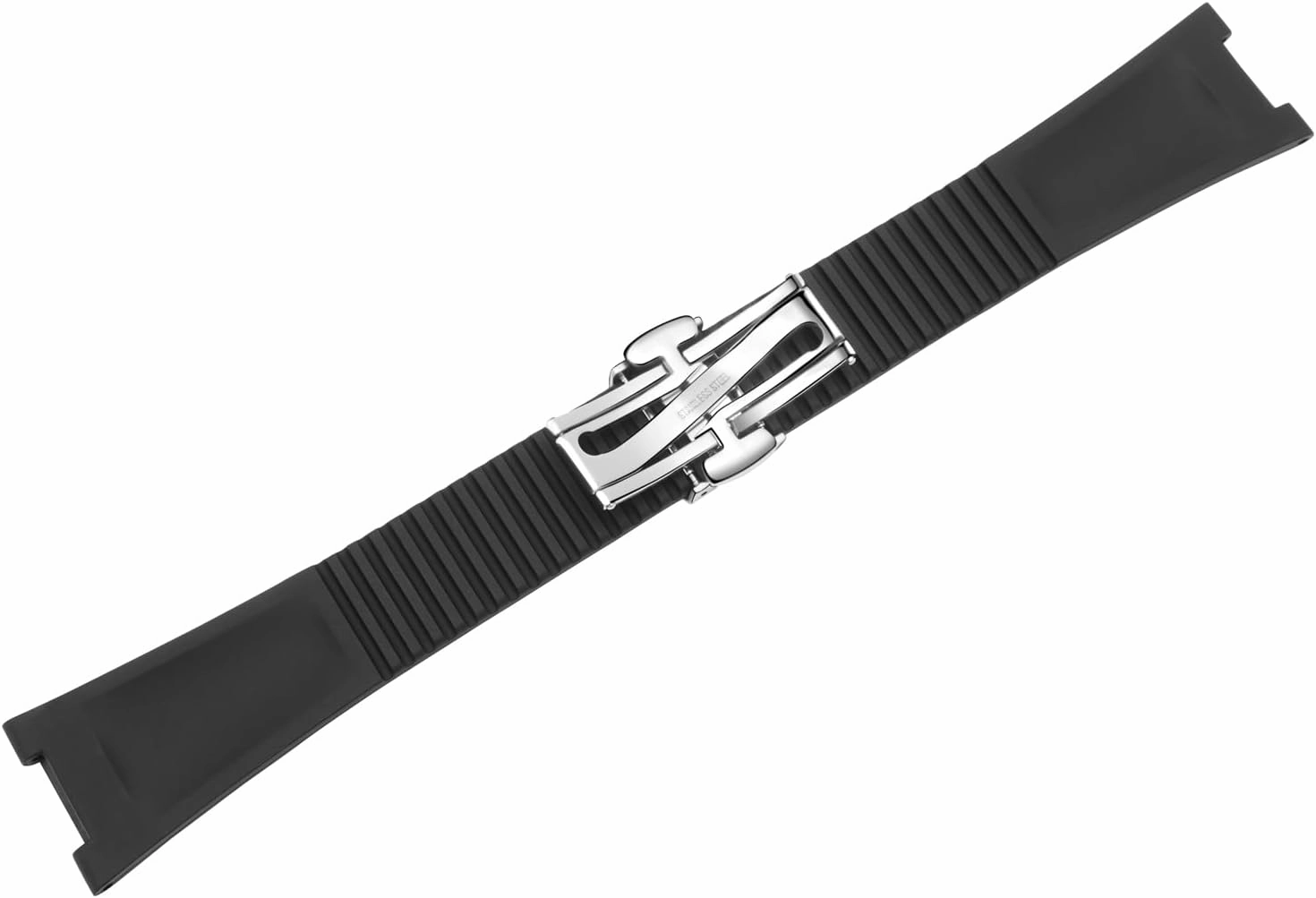 Watch Band Compatible with Patek Philippe Nautilus 5711 5712 5712G 5726 5980, Soft Silicone Rubber Replacement Wrist Strap for Patek Philippe Nautilus Watch Straps