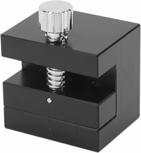 Watch Band Holding Vise Adjustables Watch Strap Holder Watch Repair Tool Watch Band Adjustment Vise Watch Band Maintenance Vise for Watchmaker (Black)