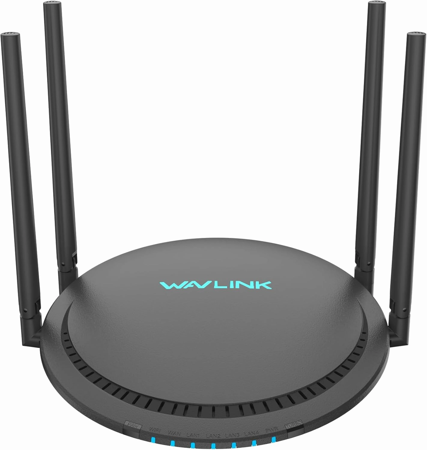 WAVLINK AC1200 Dual Band WiFi Router High-Speed Wireless Internet with 5 Gigabit Ports, USB 3.0, Touchlink Technology, 4x5dBi Antennas, WPA3 Security, Parental Control, AP/WISP Mode