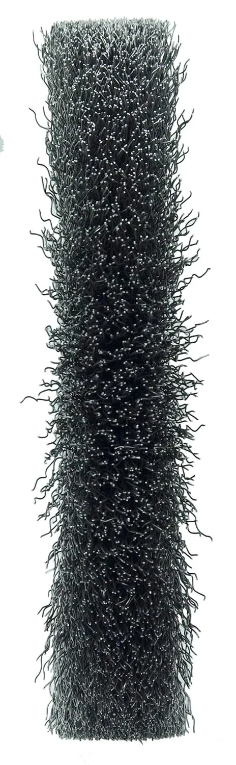 Weiler 36206 Wolverine 8" Crimped Wire Wheel, .014" Steel Fill, Wide Face, 5/8" Arbor Hole, Made in The USA