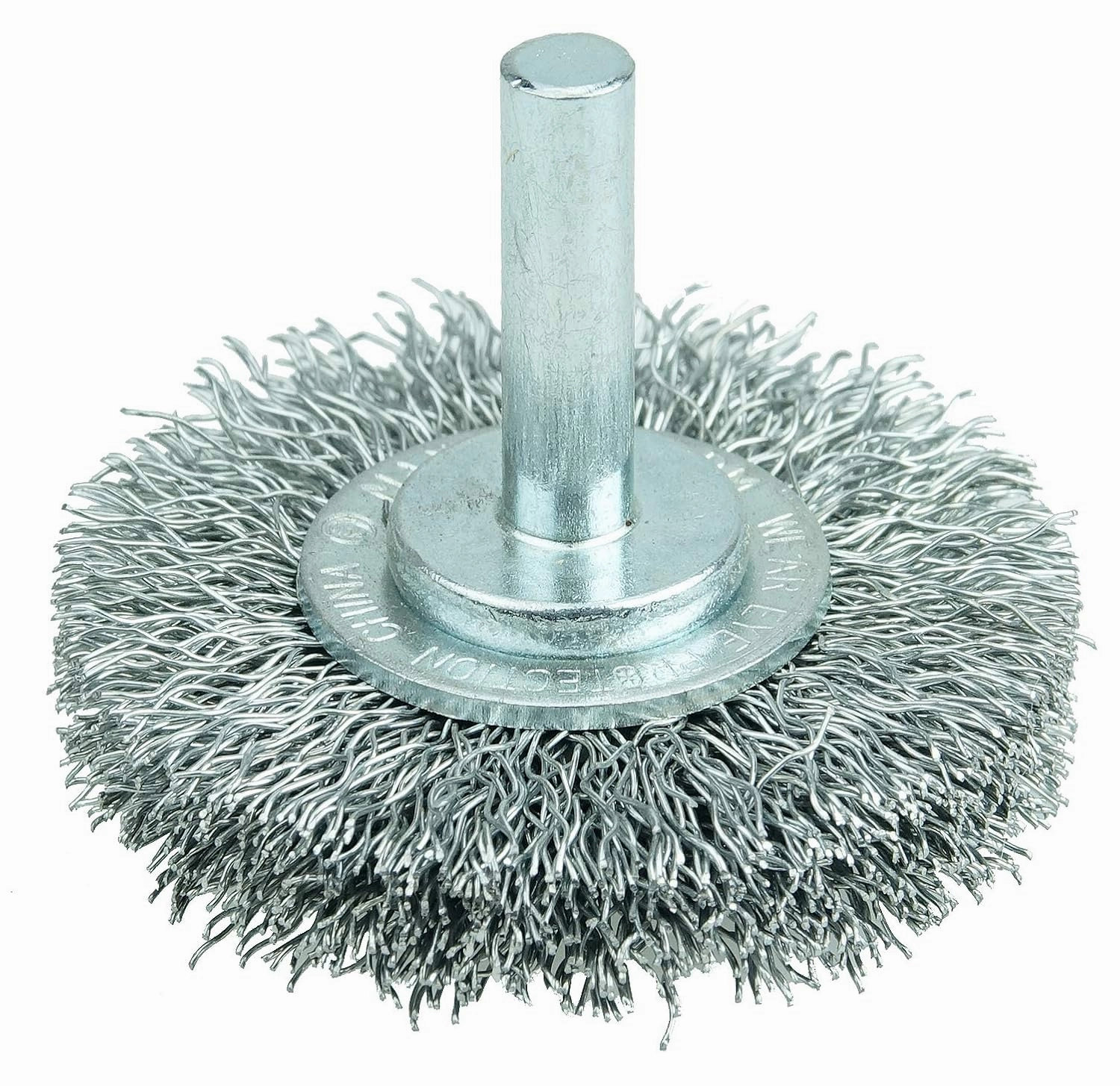 Weiler 36209 Wolverine 2" Crimped Wire Wheel.012 Steel Fill, 1/4" Stem (Pack of 10)