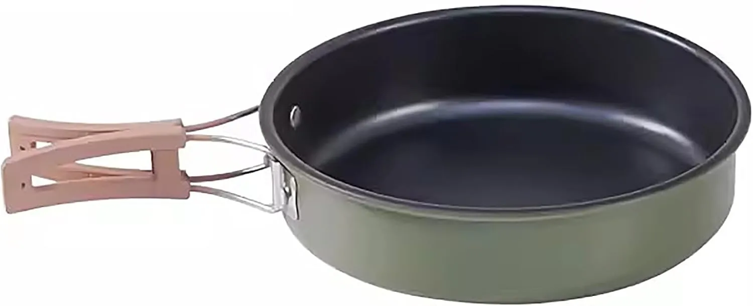 WHYATT Camping Pots and Pans Set, Camping Cooking Pot with Lightweight, Great for Backpacking Outdoor Camping Hiking and Picnic