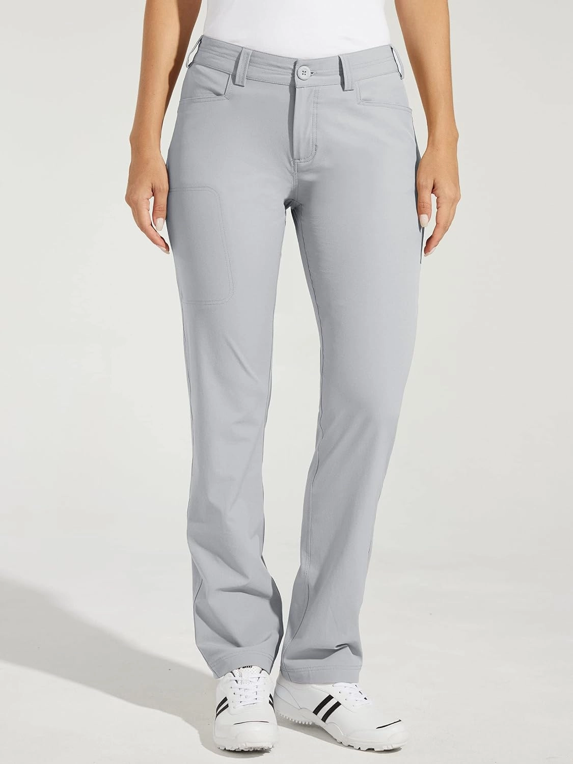Willit Women's Golf Pants Hiking Pants Quick Dry Lightweight Outdoor Casual Pants with Pockets Water Resistant