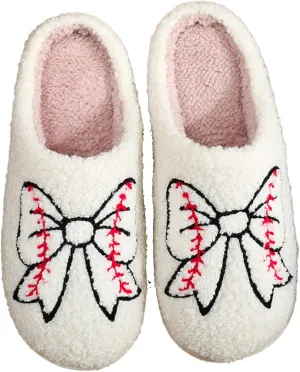 Women Retro Colorful Books Slippers Plush Warm House Slippers,Casual Home Shoes Soft Plush Slip-on Slippers Outdoor Indoor Bedroom Shoes