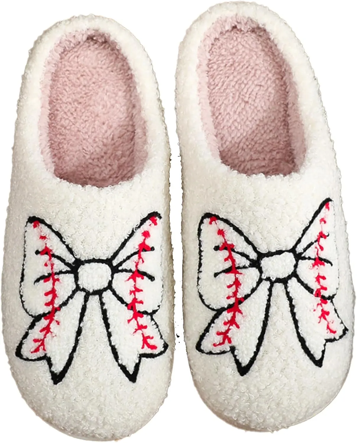Women Retro Colorful Books Slippers Plush Warm House Slippers,Casual Home Shoes Soft Plush Slip-on Slippers Outdoor Indoor Bedroom Shoes
