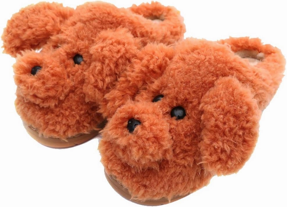 Women's Cute Animal Slippers - Warm Memory Foam Soft Fleece Plush House Slippers for Indoor & Outdoor