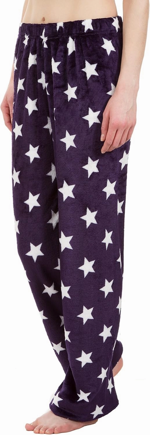 Women's Ultra-Soft Plush Fleece Pajama Pants Sweatpants
