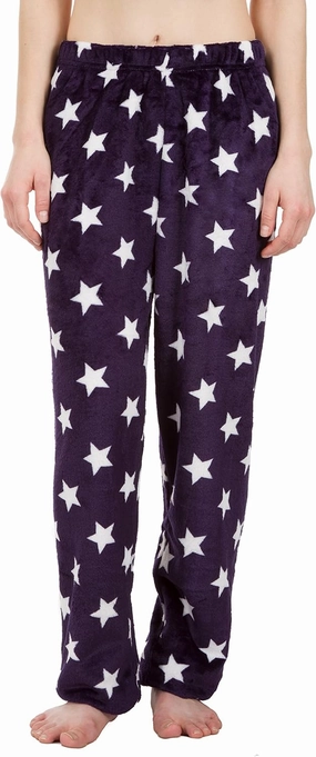 Women's Ultra-Soft Plush Fleece Pajama Pants Sweatpants