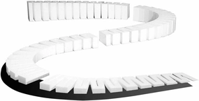 Woodland Scenics 4% Incline Set (4) WOOST1411