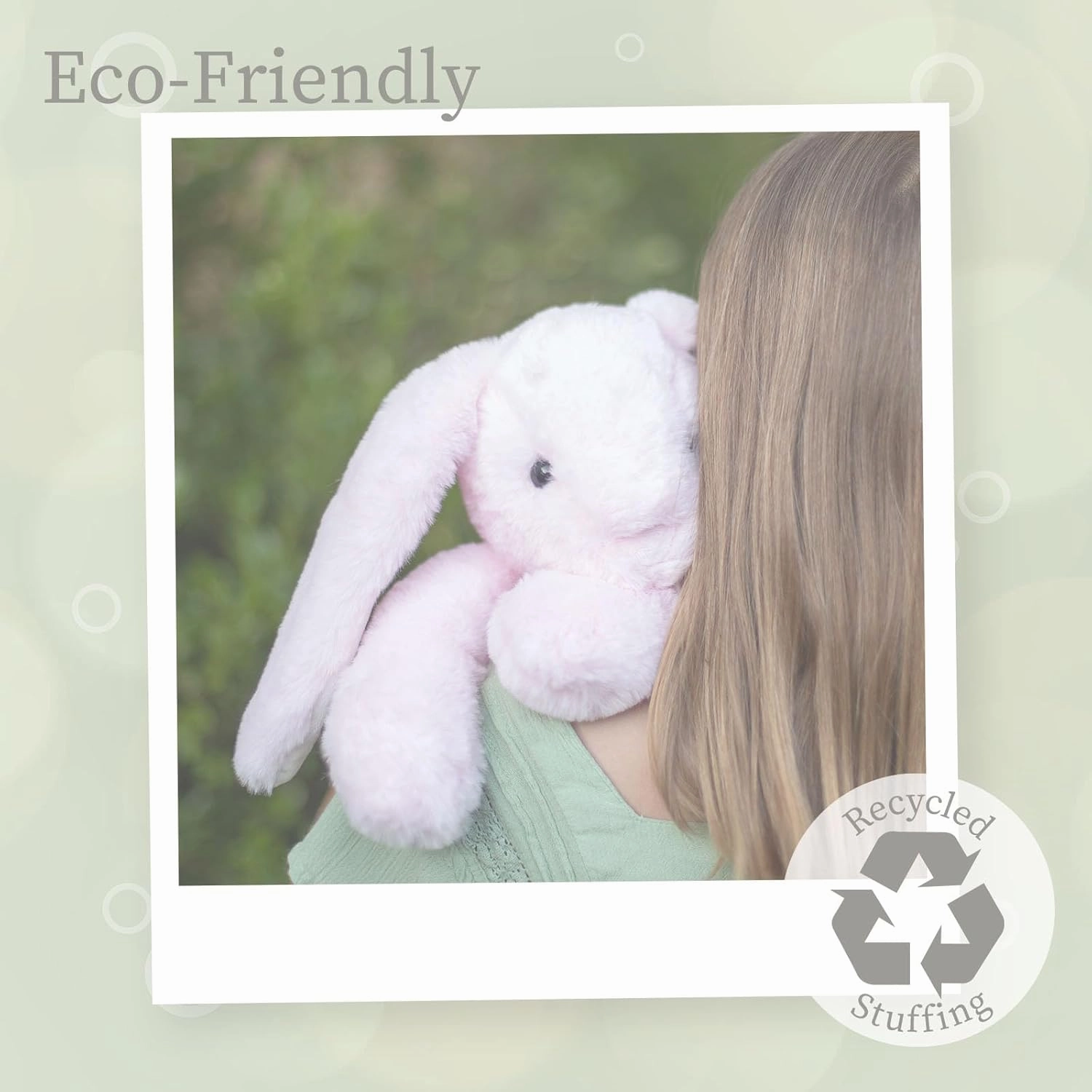 World's Softest Plush BriBri Bunny, Rose, Lushee, Large, 16" Stuffed Animal for Baby, Toddler, Kids, Adults - Soft, Huggable Stuffed Bunny- Adorable Toy Made from Kid-Friendly, Quality Materials