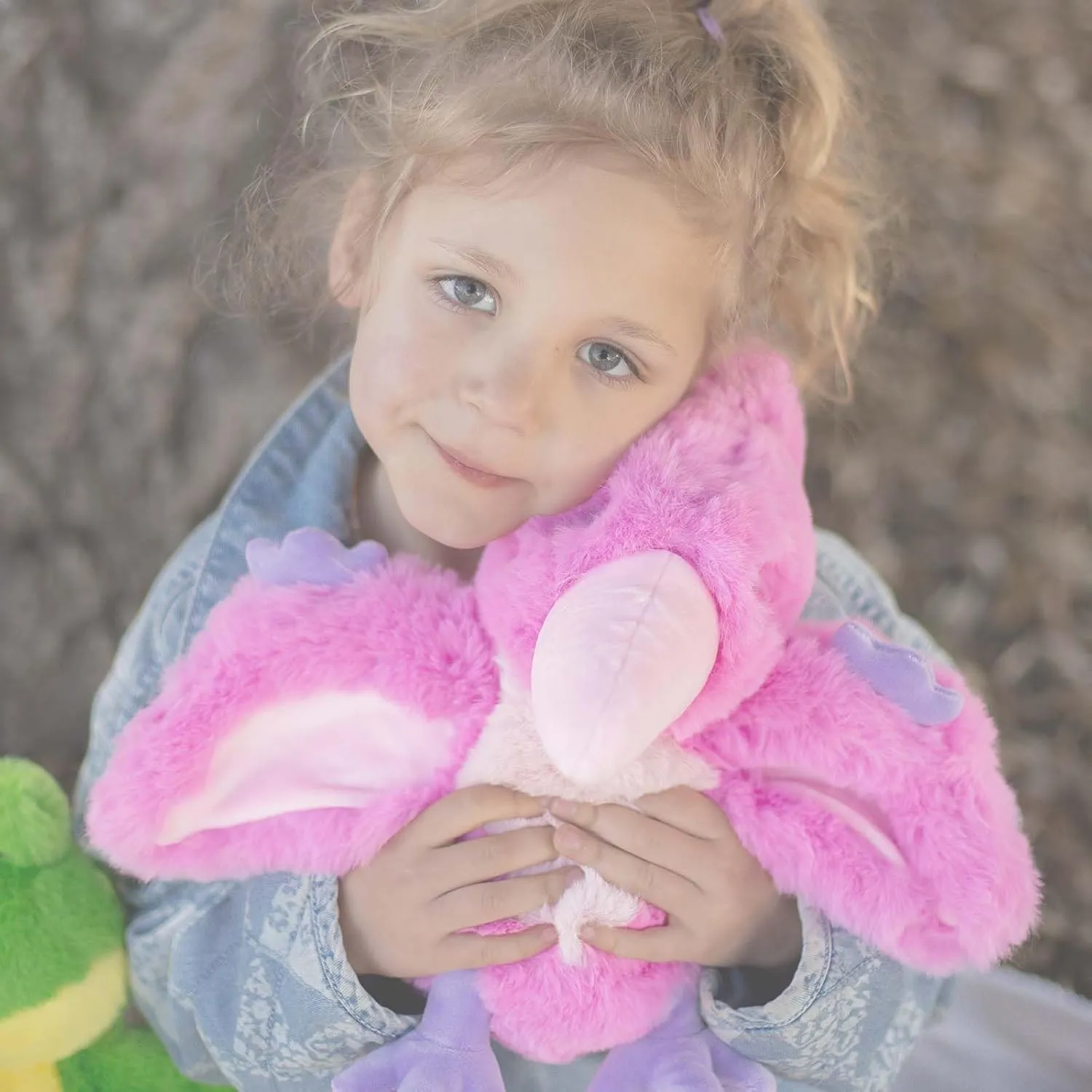 World's Softest Small Hot Pink Pterosaur Stuffed Animal for Baby, Toddler, Kids-Soft, Huggable Dinosaur- Made from Kid-Friendly, Quality Materials