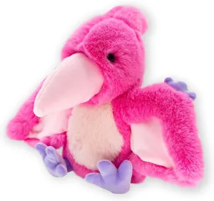 World's Softest Small Hot Pink Pterosaur Stuffed Animal for Baby, Toddler, Kids-Soft, Huggable Dinosaur- Made from Kid-Friendly, Quality Materials